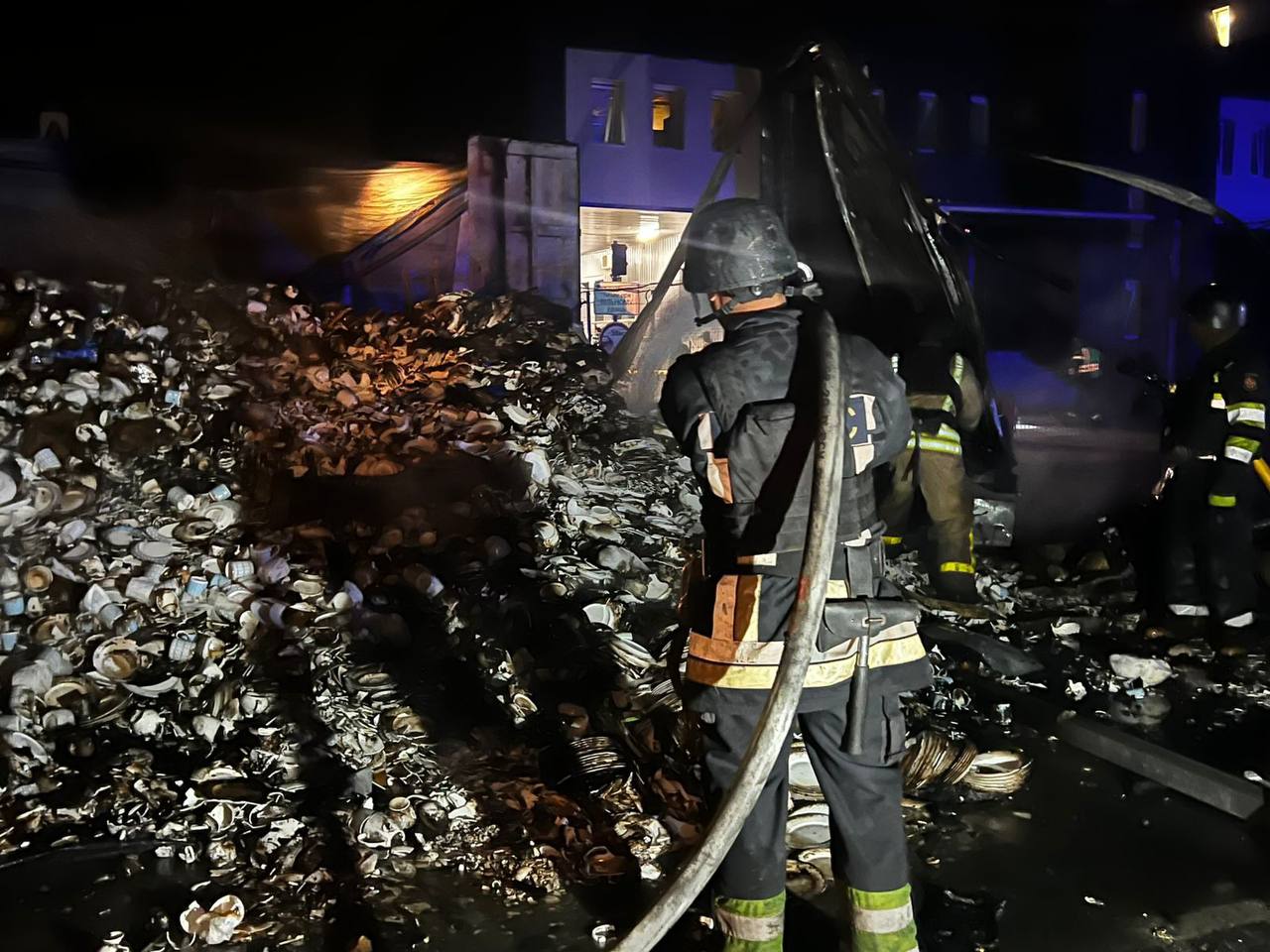 Удар БПЛА по Киевской области