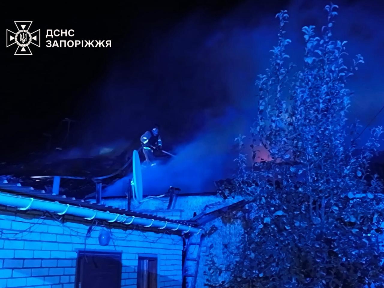 Ракетный удар по Запорожью