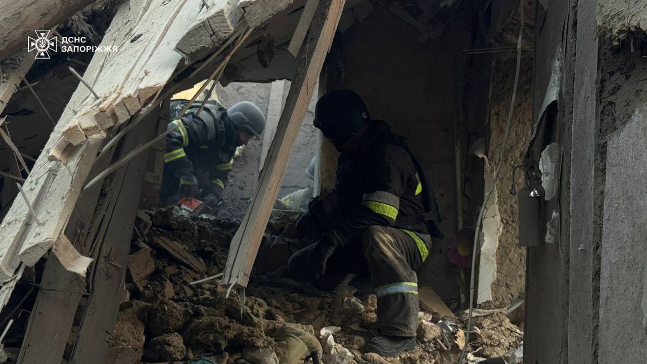 Удар по Запорожью