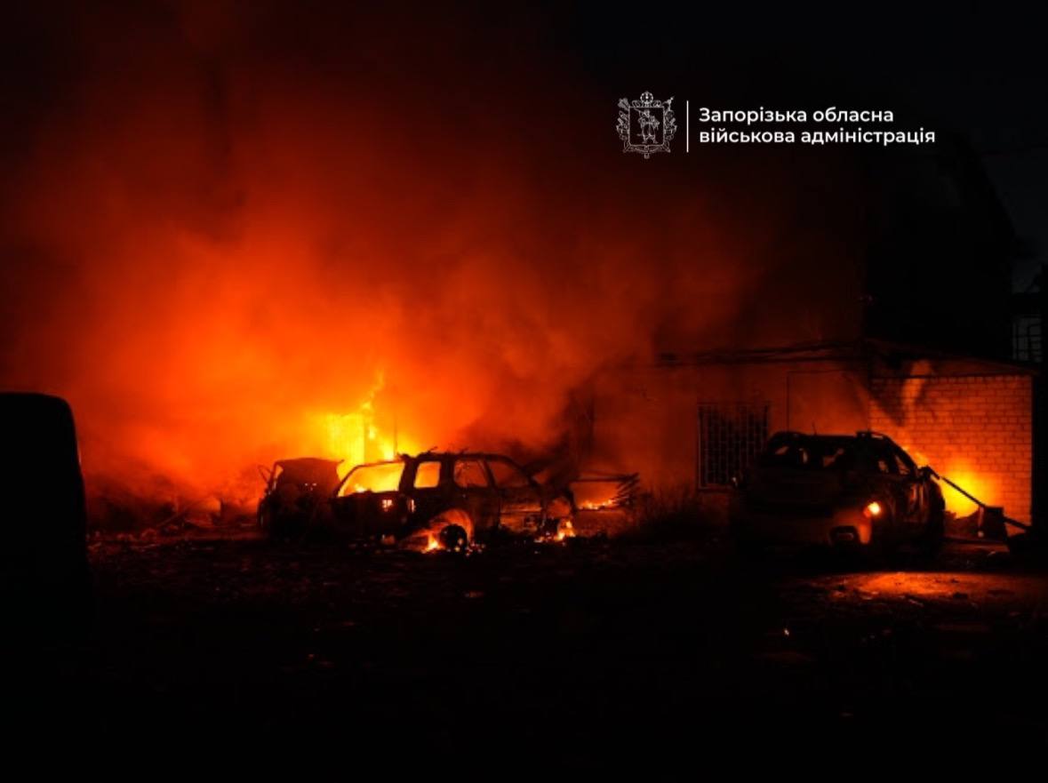 Удар по Запорожью