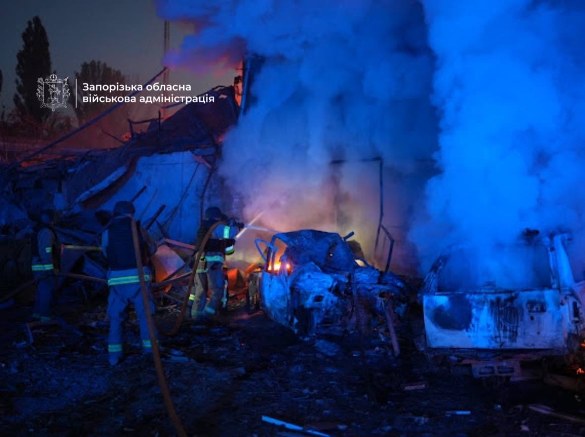 Удар по Запорожью