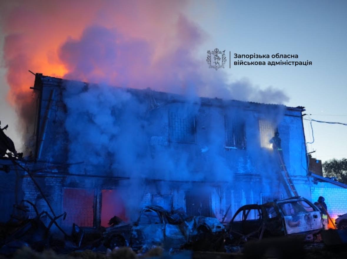 Удар по Запорожью