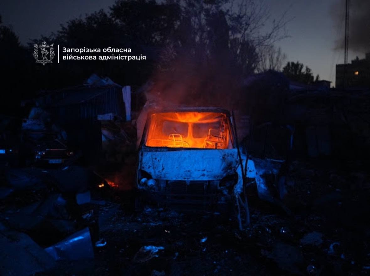 Удар по Запорожью