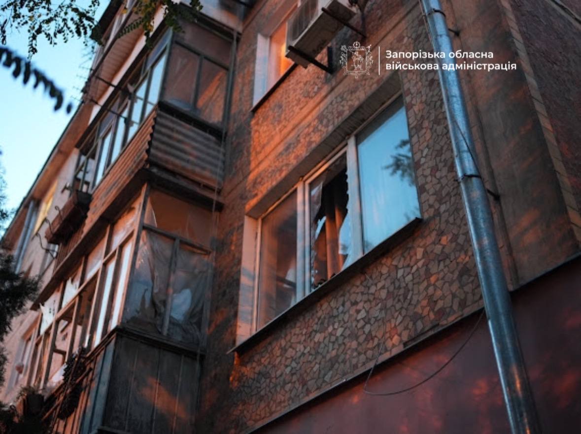 Удар по Запорожью