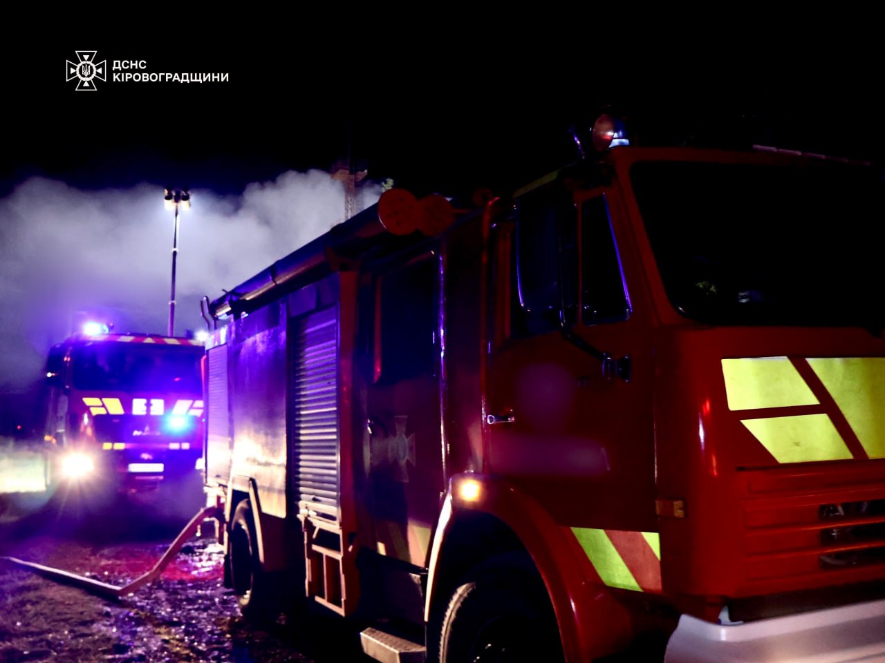 Последствия атаки БПЛА на Кировоградскую область