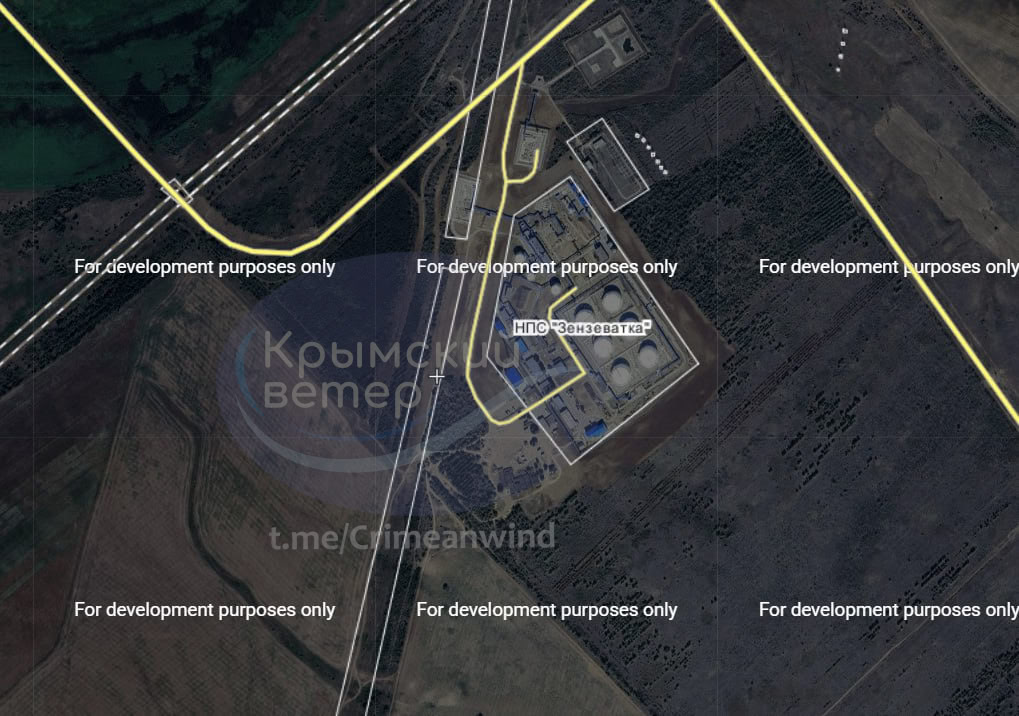 Горит НПС "Зензеватка" в Волгоградской области РФ