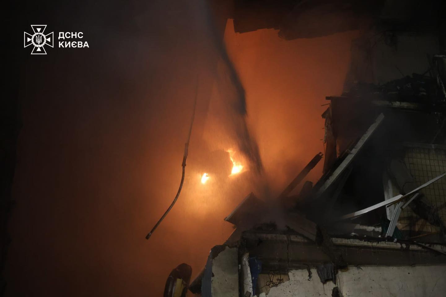 Последствия комбинированного удара по Киеву