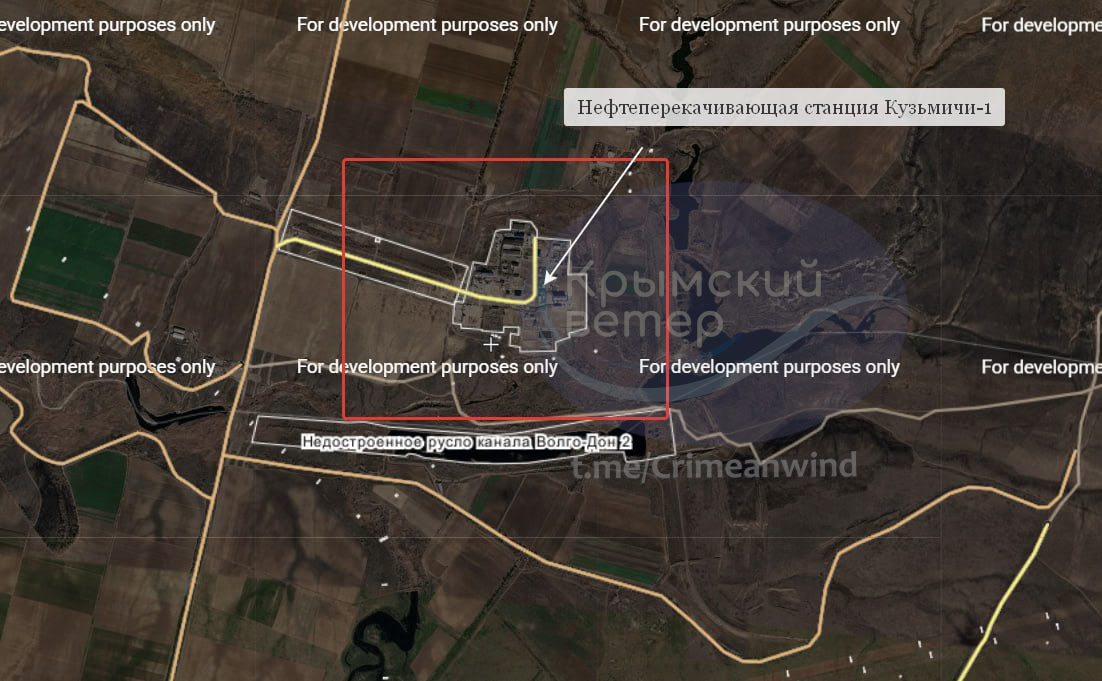 Горит НПС "Кузьмичи-1" в Волгоградской области РФ