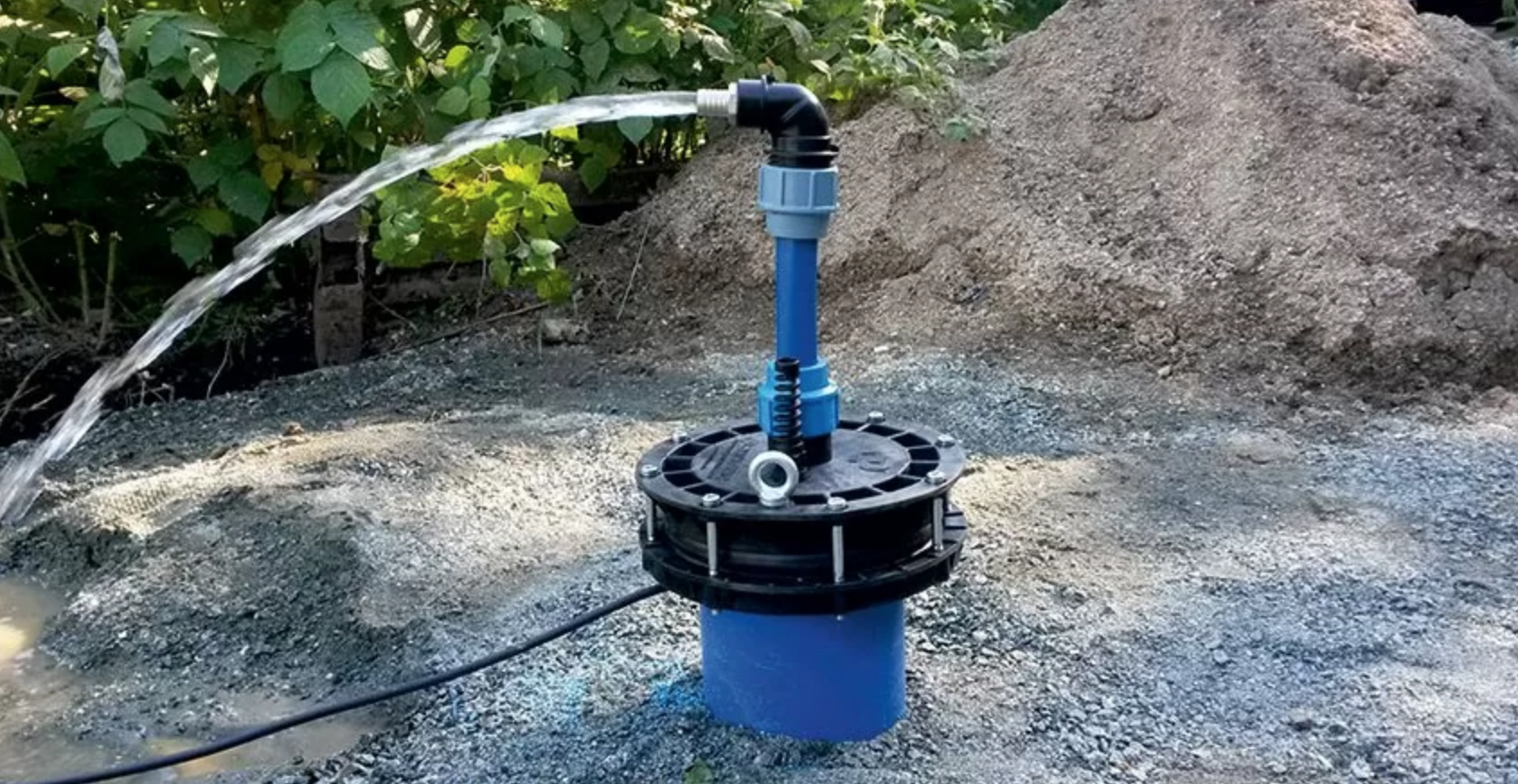 буріння свердловин під воду