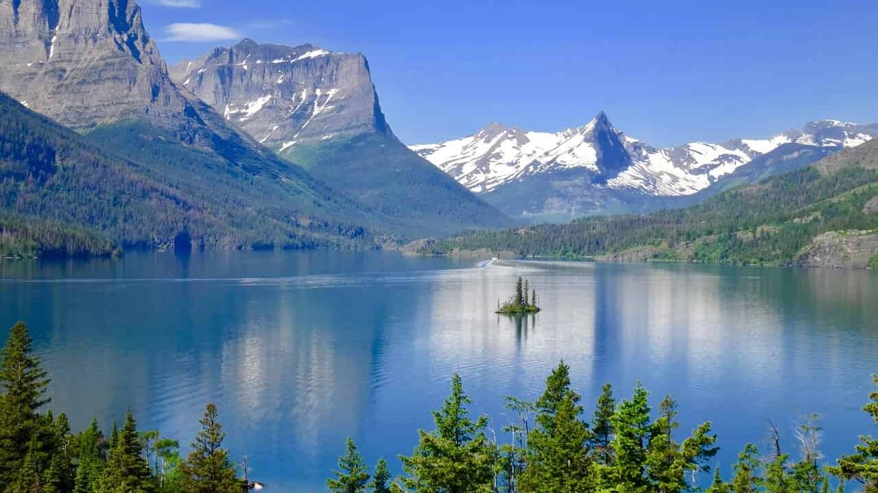 Льодовикові пейзажі парку Глейшер