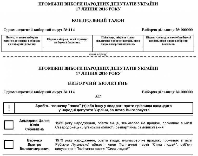 бюлетень 