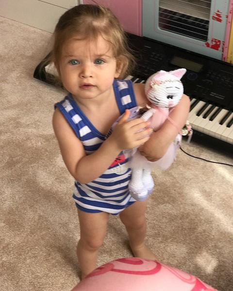 Ксения Бородина показала лицо младшей дочери