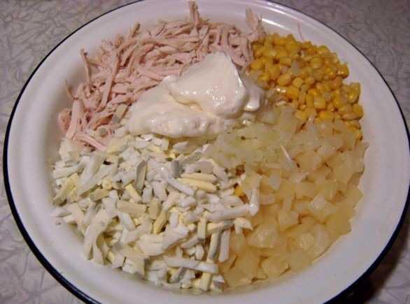 собираем салат