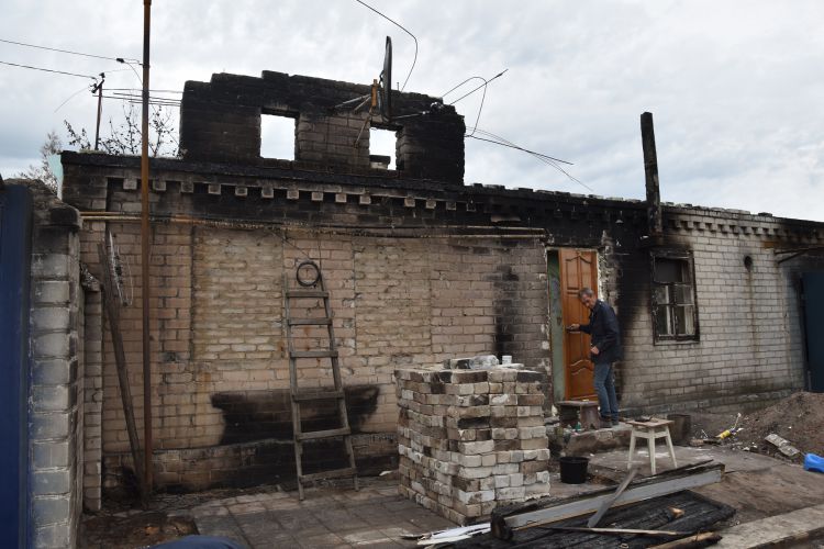 пожар на Луганщине