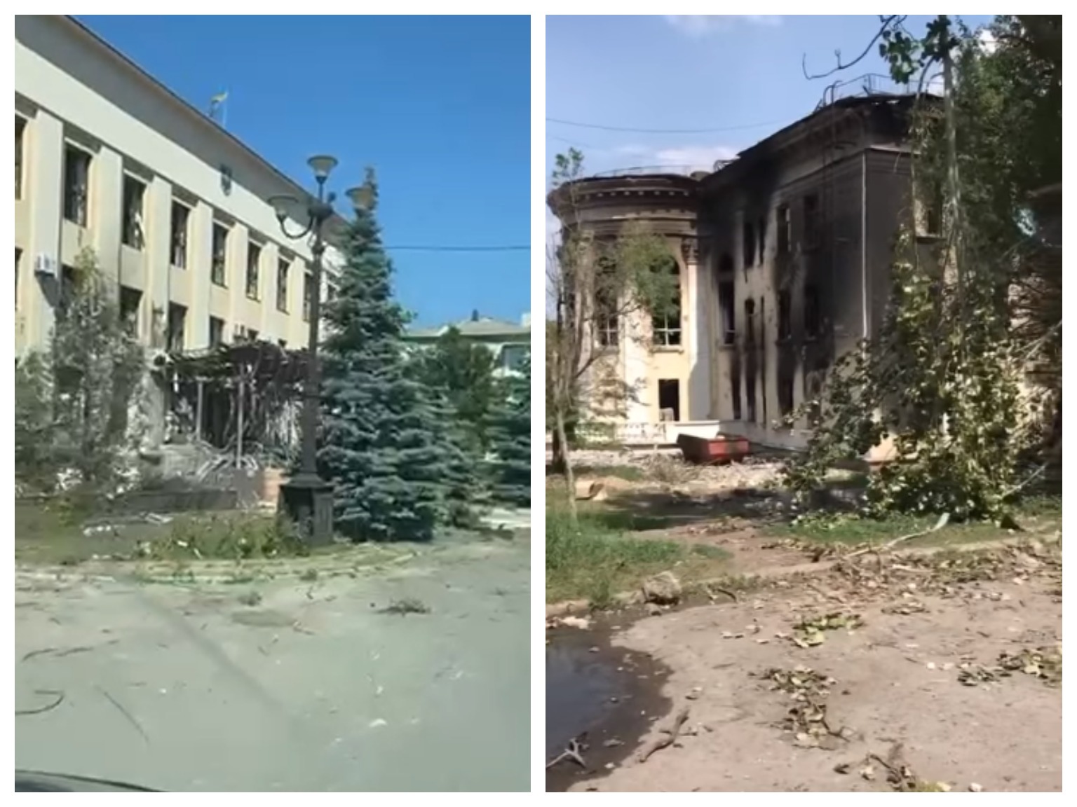 Новые видео из Лисичанска: разрушений все больше | Новини в Час Пік