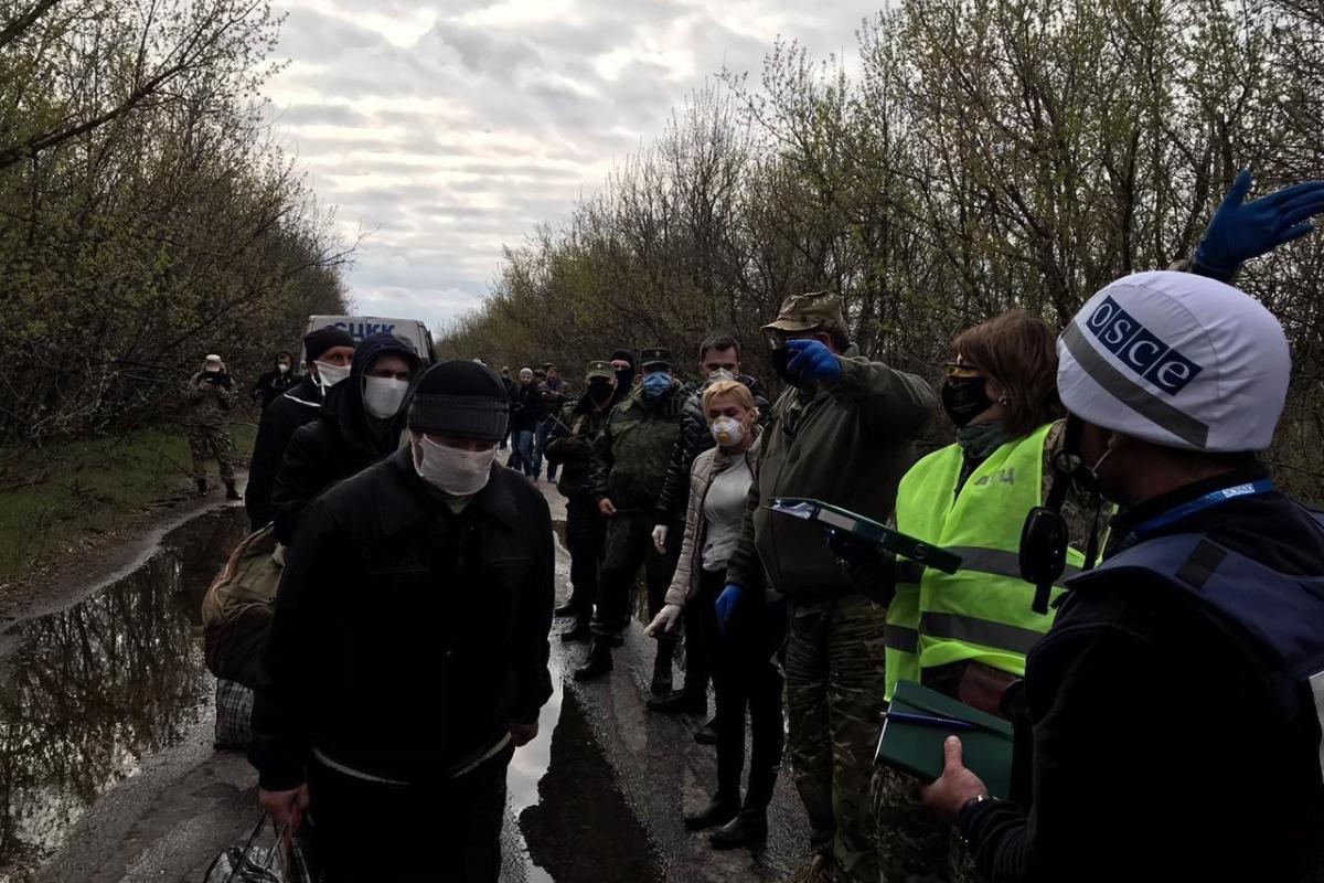 Донбасс, обмен пленными