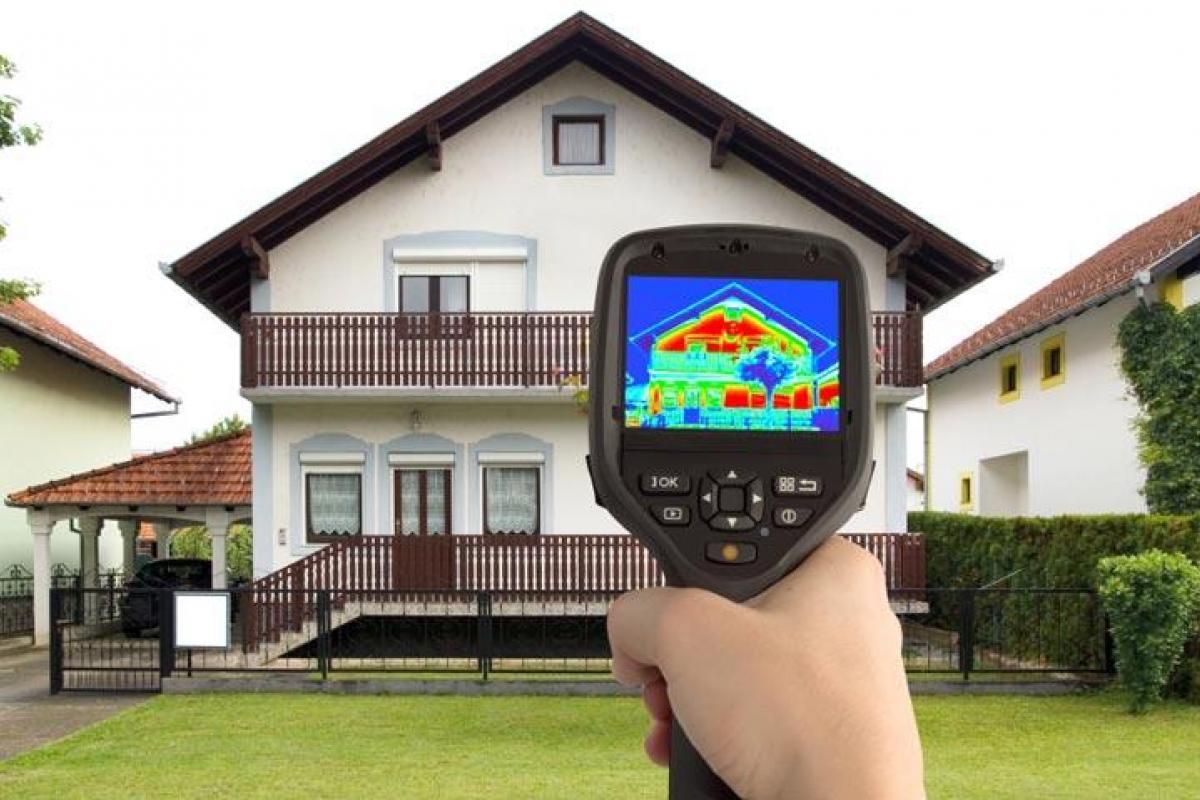 Обследование тепловизором и основные причины тепловых потерь дома