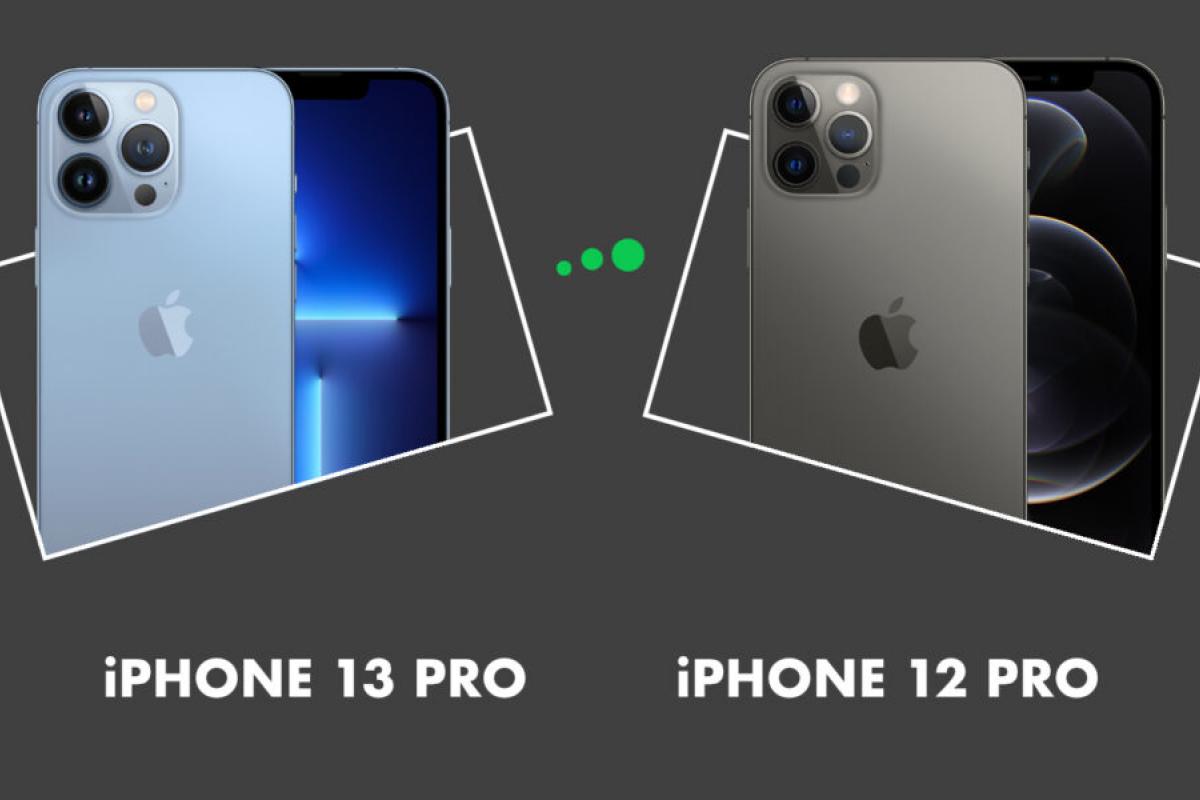 iPhone 13 Pro против iPhone 12 Pro: сравнение флагманов Apple | Новини в  Час Пік