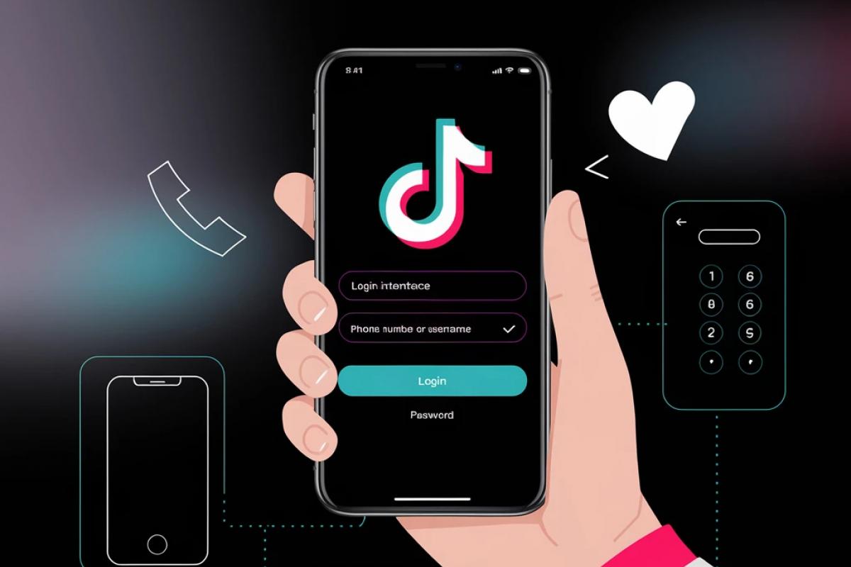 Как войти в TikTok через телефон