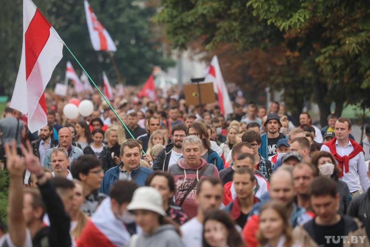 беларусь протесты