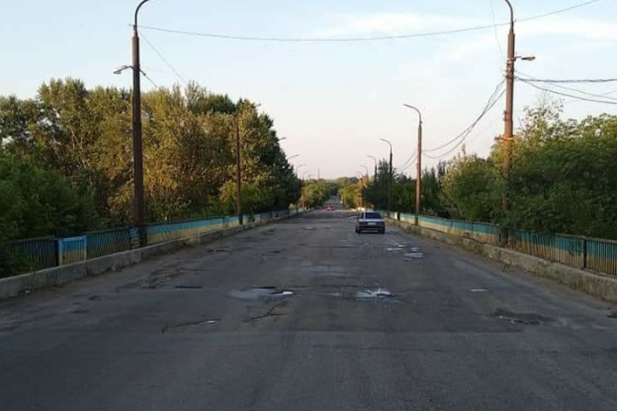 пролетарский мост лисичанск
