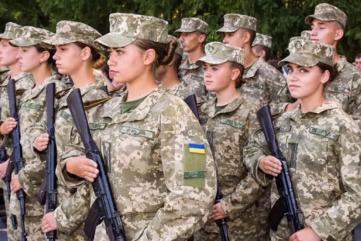 женщины военные украина
