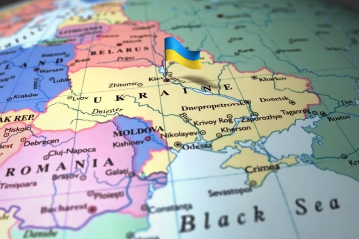 карта украина