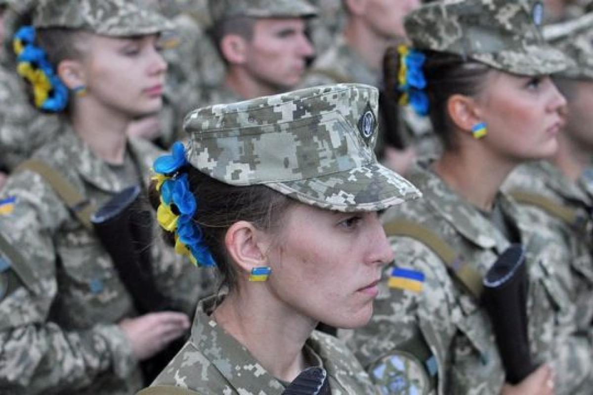 женщины военные в украине