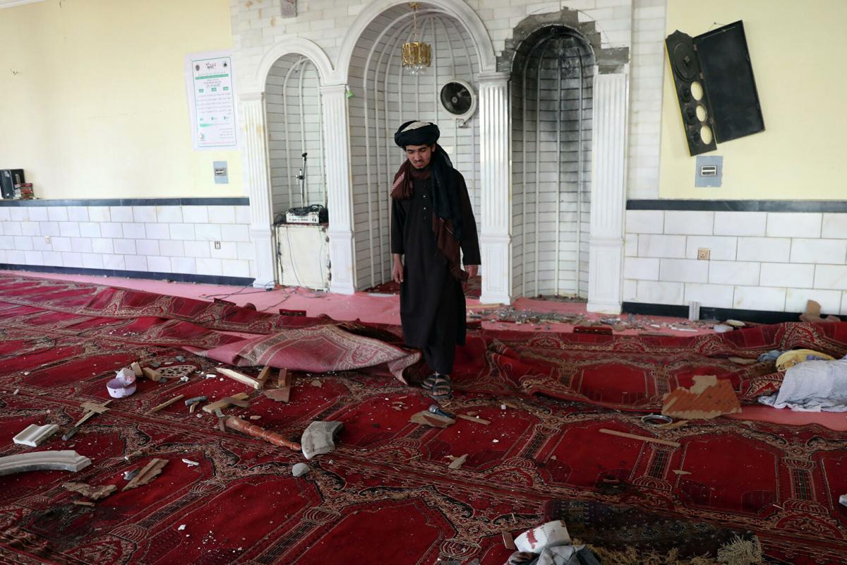 взрыв в мечети