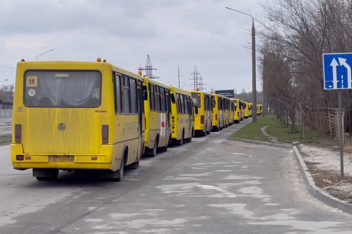 евакуаційні автобуси