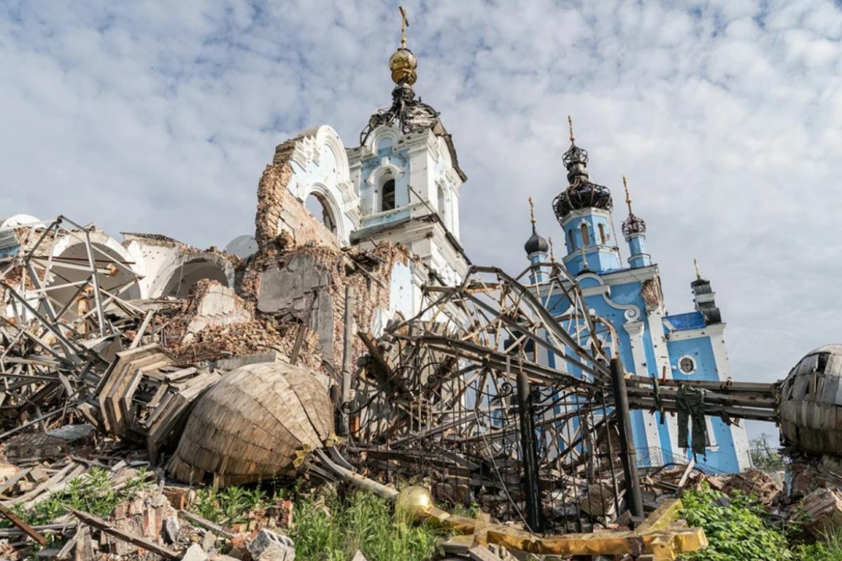 Церковь Пресвятой Богородицы в селе Богородичное Донецкой области / Фото: Getty Images