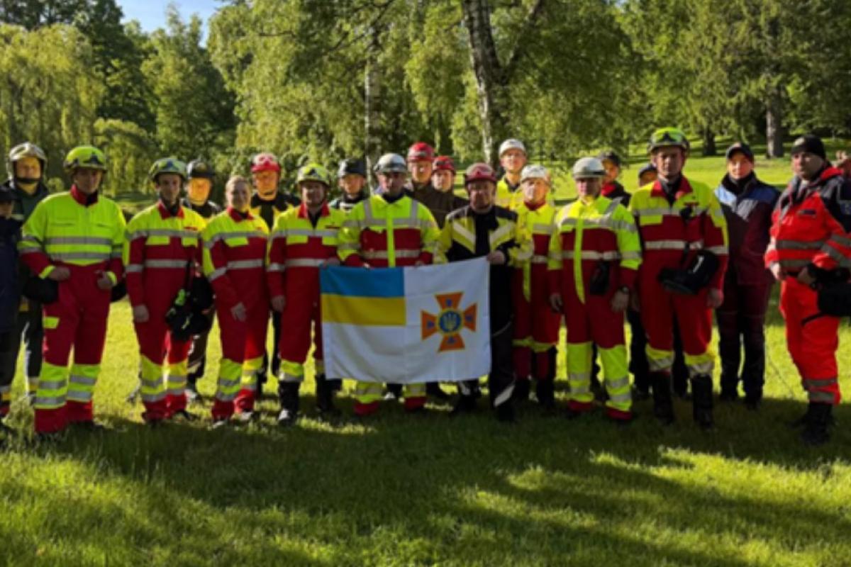 Украинские спасатели приняли участие в международных учениях CAMP GREEN в Польше