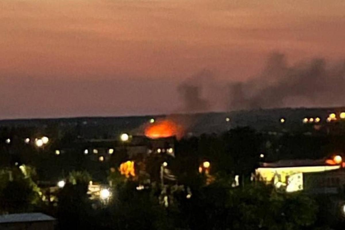 Взрыв и пожар на Заволжском моторном заводе в Нижегородской области