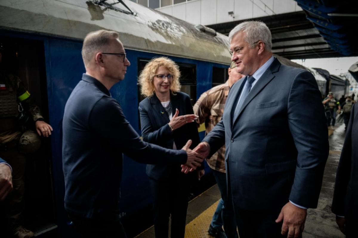 Анджей Дуда и Андрей Сибига / Фото: x.com/andrii_sybiha