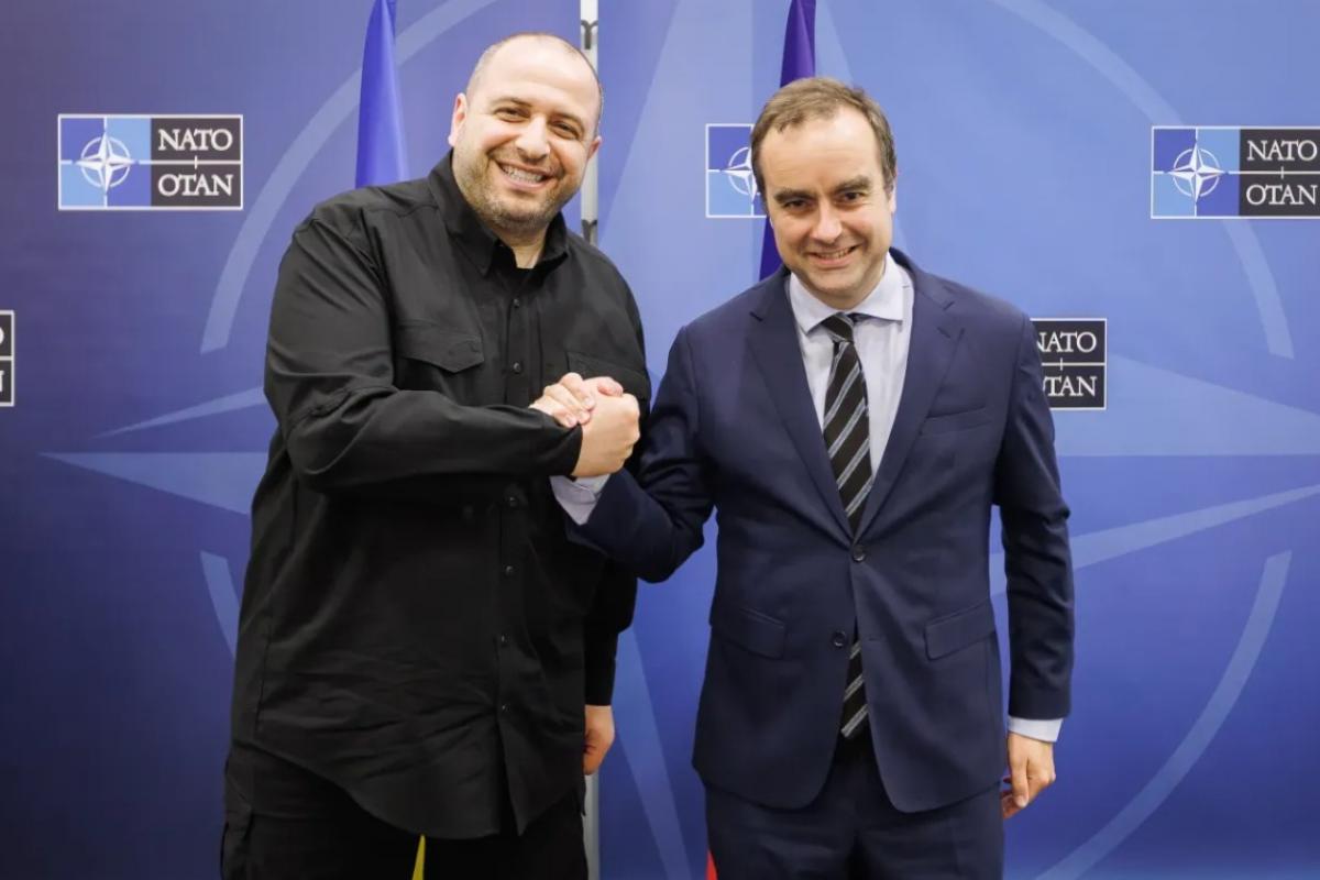 Министр обороны Украины Рустем Умеров и министр ВС Франции Себастьян Лекорню / Фото: Минобороны Украины