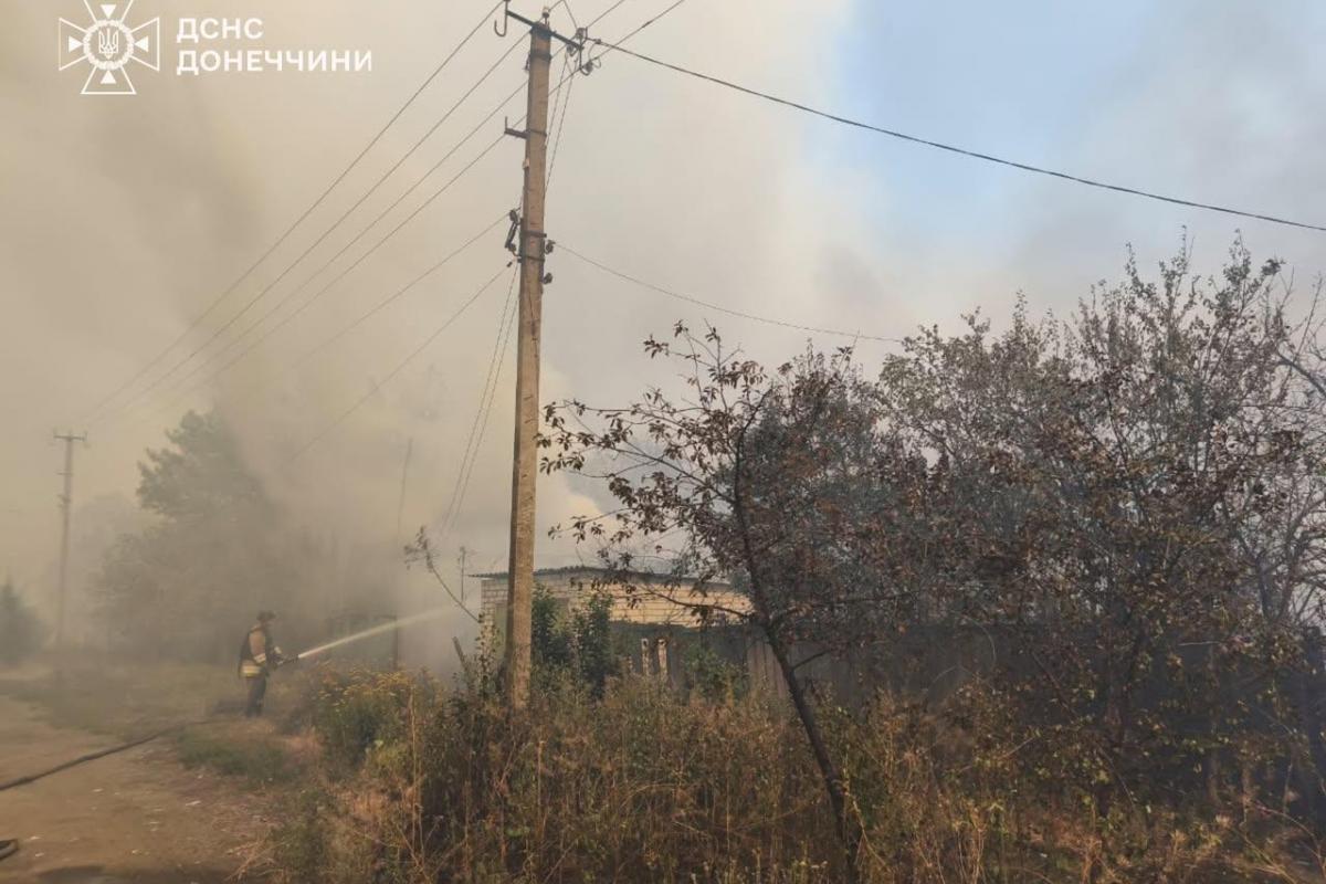 Полум’я над Донеччиною: 21 пожежа за день і гектари випаленої земл
