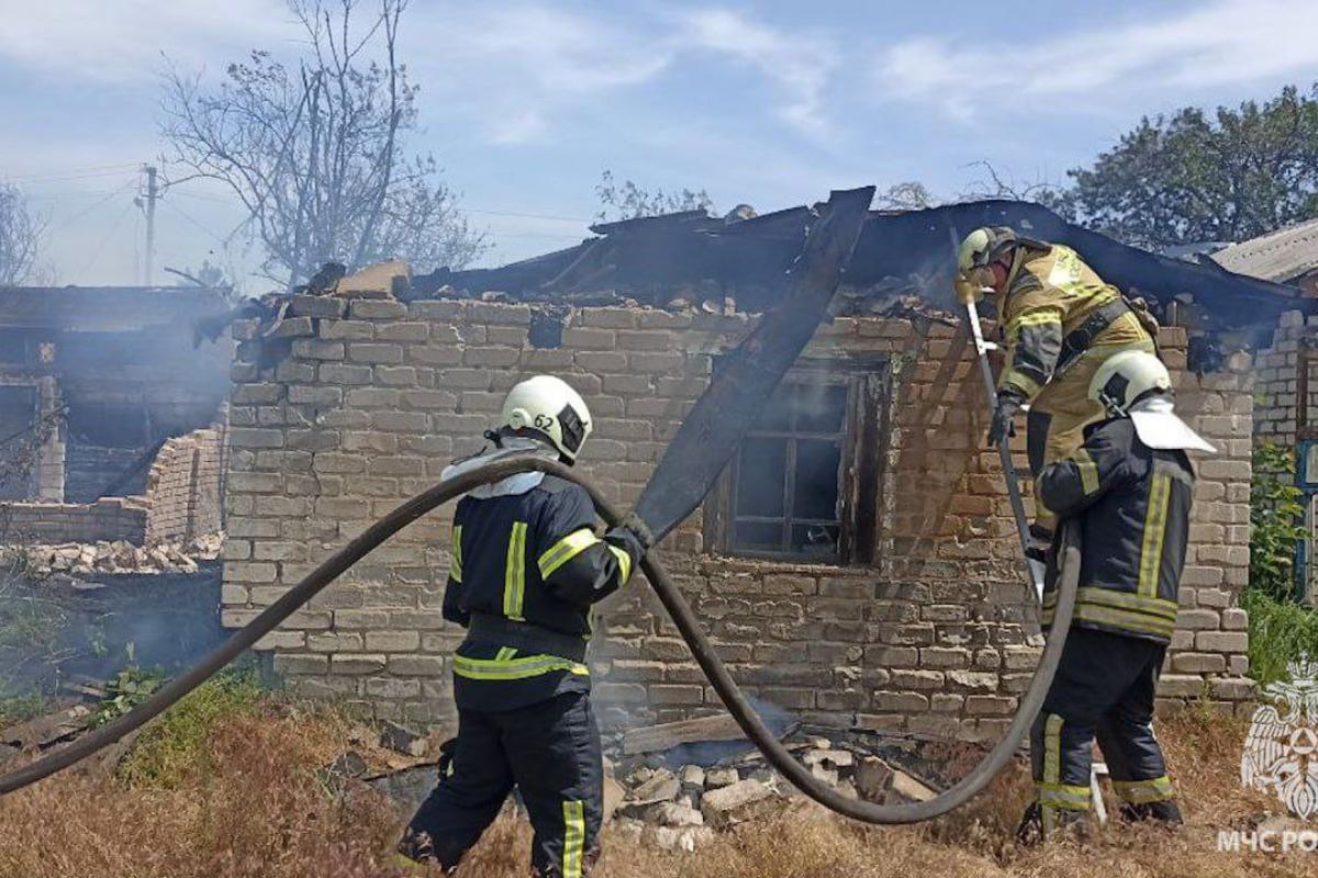 «Полум’я в окупації: у Рубіжному згоріли житлові й господарські будівлі»
