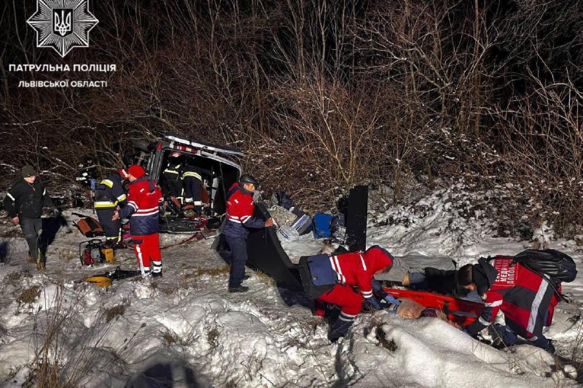 Трагедія на Львівщині: п'яний водій спровокував потрійну ДТП із сімома загиблими