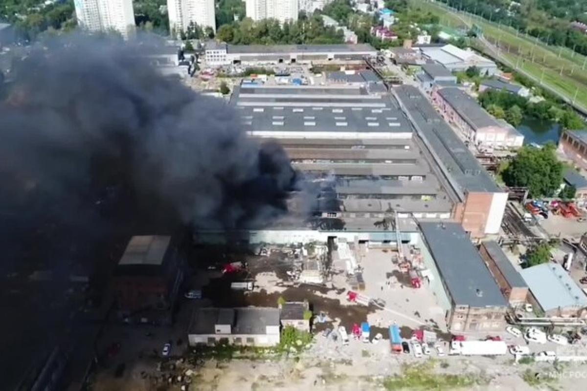у Люберцях стався потужний вибух на заводі металобрухту
