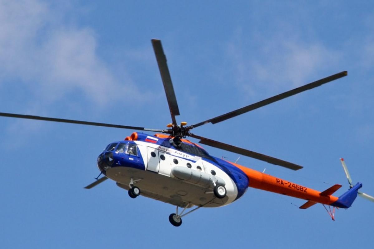 В РФ разбился вертолет Ми-8, перевозивший вахтовиков
