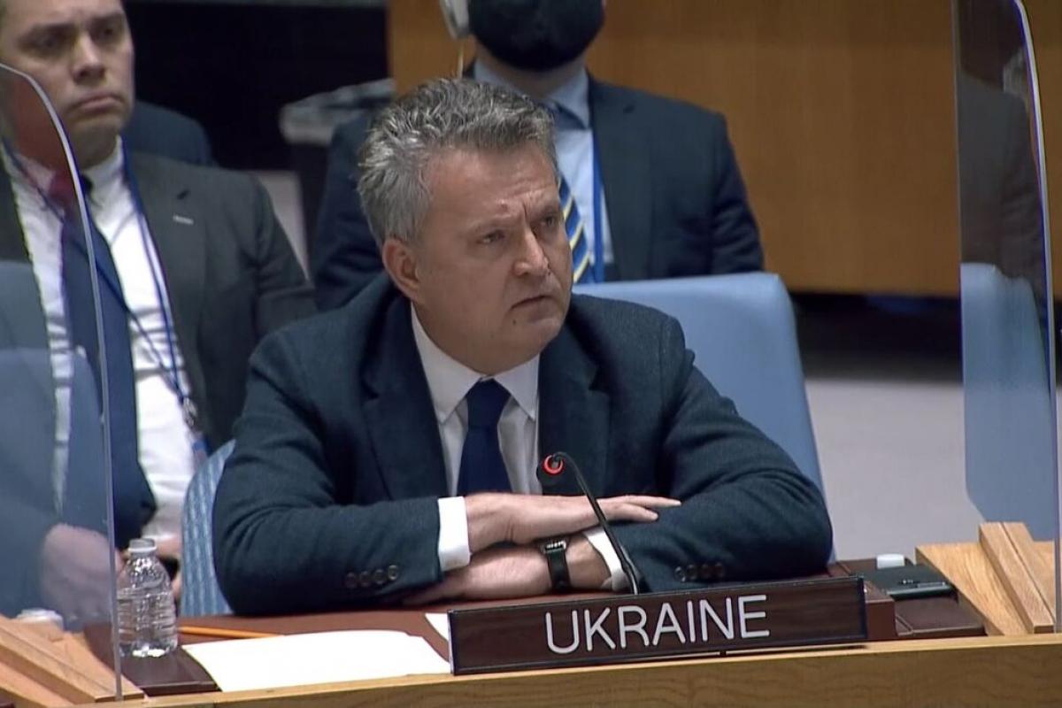 Постоянный представитель Украины при ООН Сергей Кислица