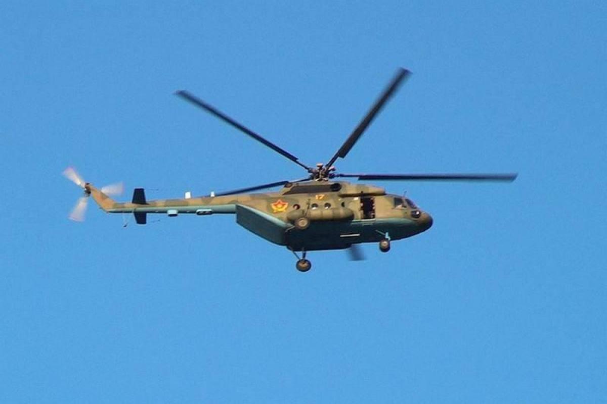 Казахстан, крушение вертолета