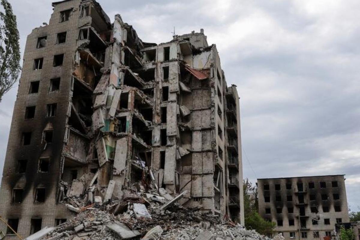 разрушенный город Попасная / Фото: Reuters