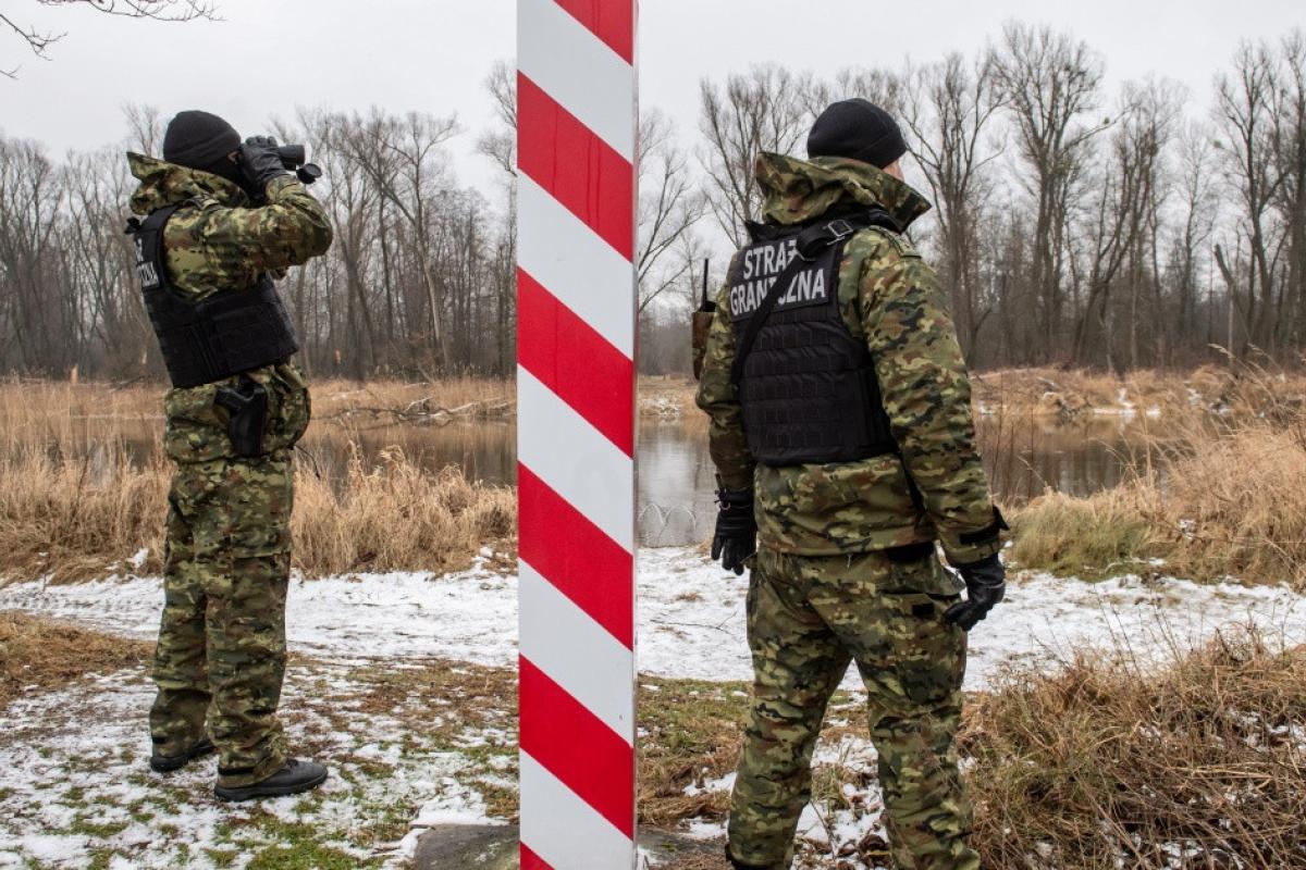 Польша начала возводить заграждение на границе с Беларусью