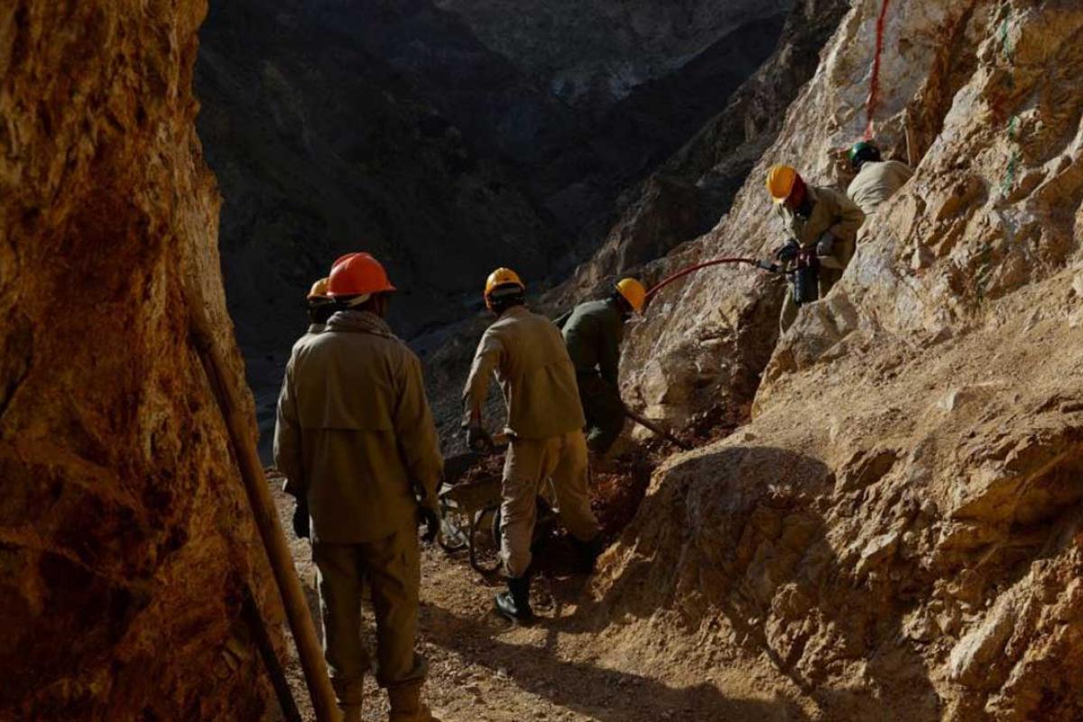 Афганистан, обрушение на руднике