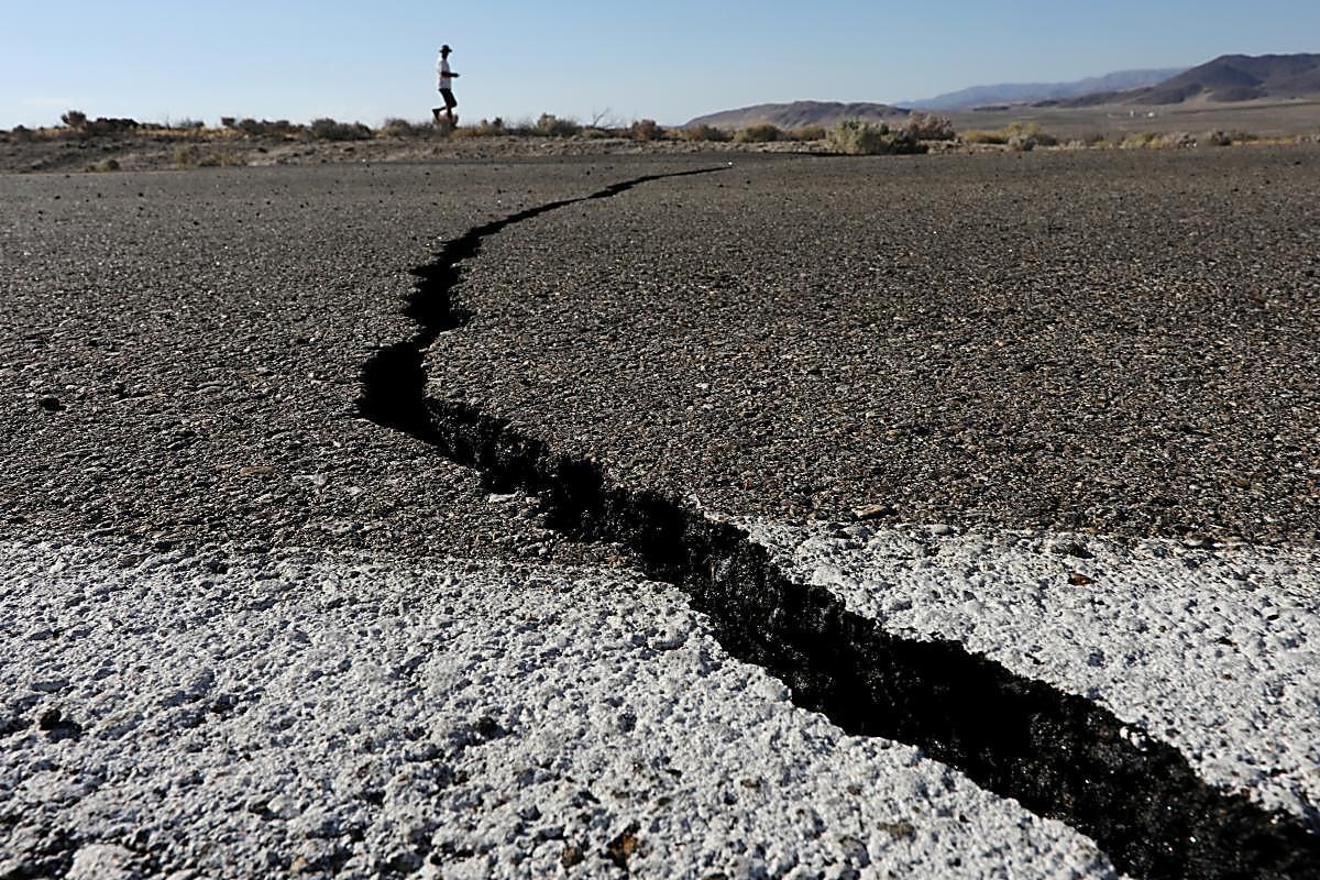 Калифорния, землетрясение