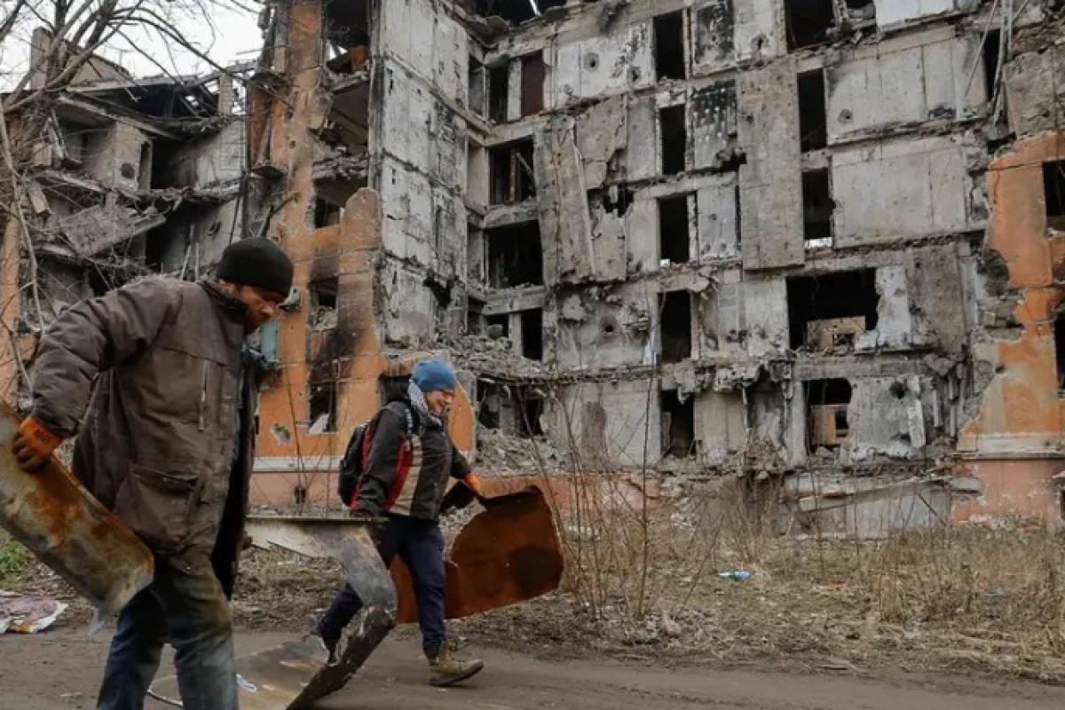 Оккупированный Мариуполь / Фото: Alexander Ermochenko/REUTER