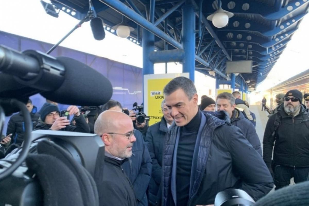 В Киев прибыл премьер Испании / Фото: СУСПІЛЬНЕ