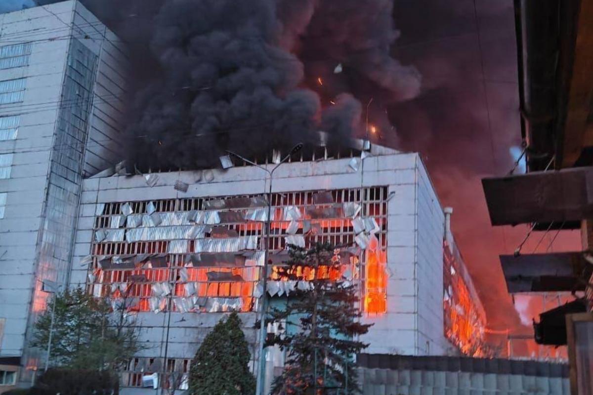под Киевом уничтожена Трипольская ТЭС