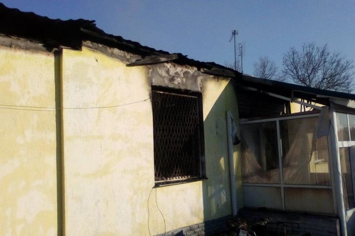 В Луганской области вспыхнул пожар в доме-интернате для престарелых и людей с инвалидностью